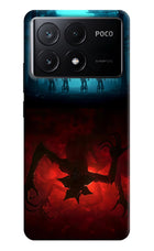 Ordinary Things Downside Up Poco X6 Pro Hard Case Back Cover by Casekaro