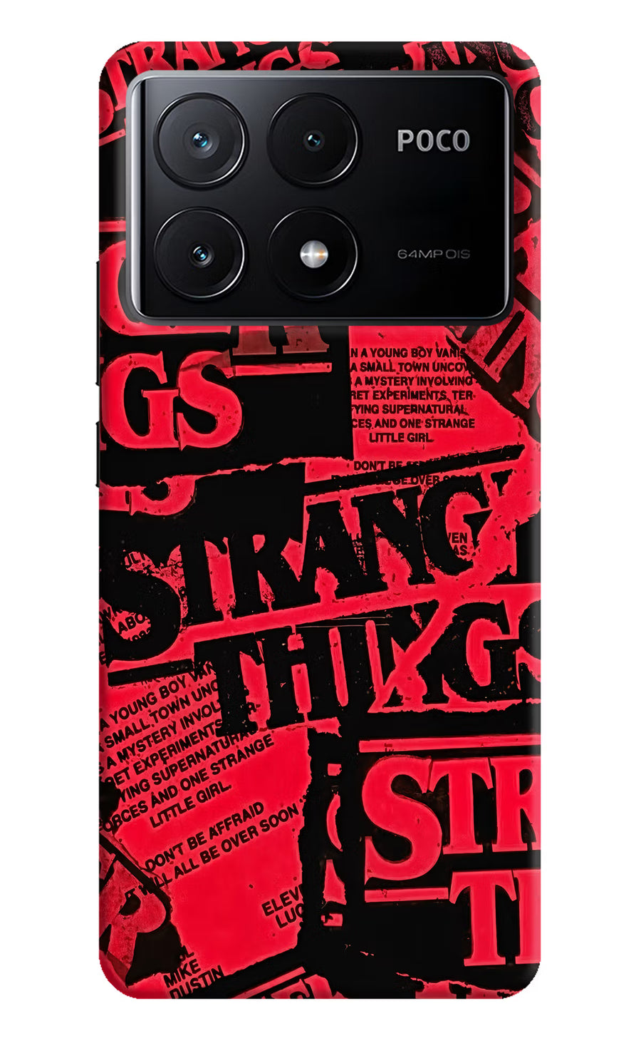 Ordinary Things Poco X6 Pro Back Cover, Hard case