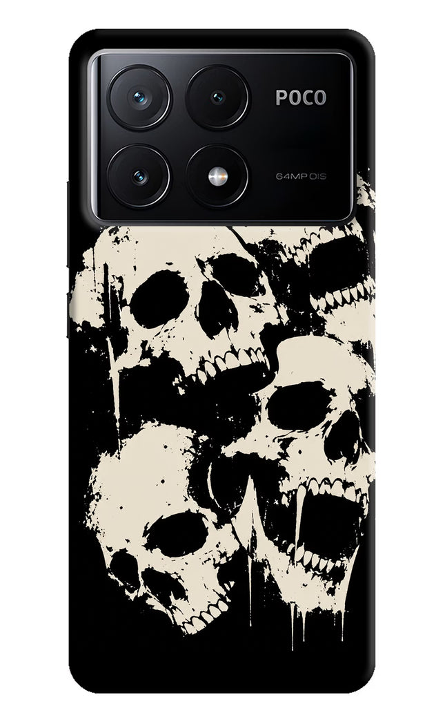 Dead Stack Poco X6 Pro Hard Case Back Cover by Casekaro