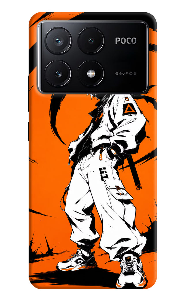 Street Samurai  Poco X6 Pro Hard Case Back Cover by Casekaro