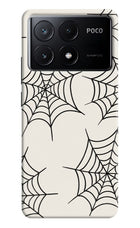 Spider Web Poco X6 Pro Hard Case Back Cover by Casekaro