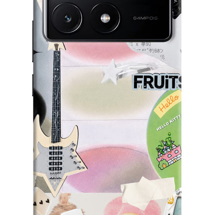 Softcore case Poco X6 Pro Hard Case Back Cover by Casekaro