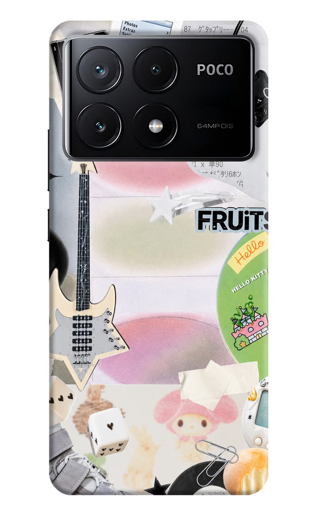 Softcore case Poco X6 Pro Hard Case Back Cover by Casekaro