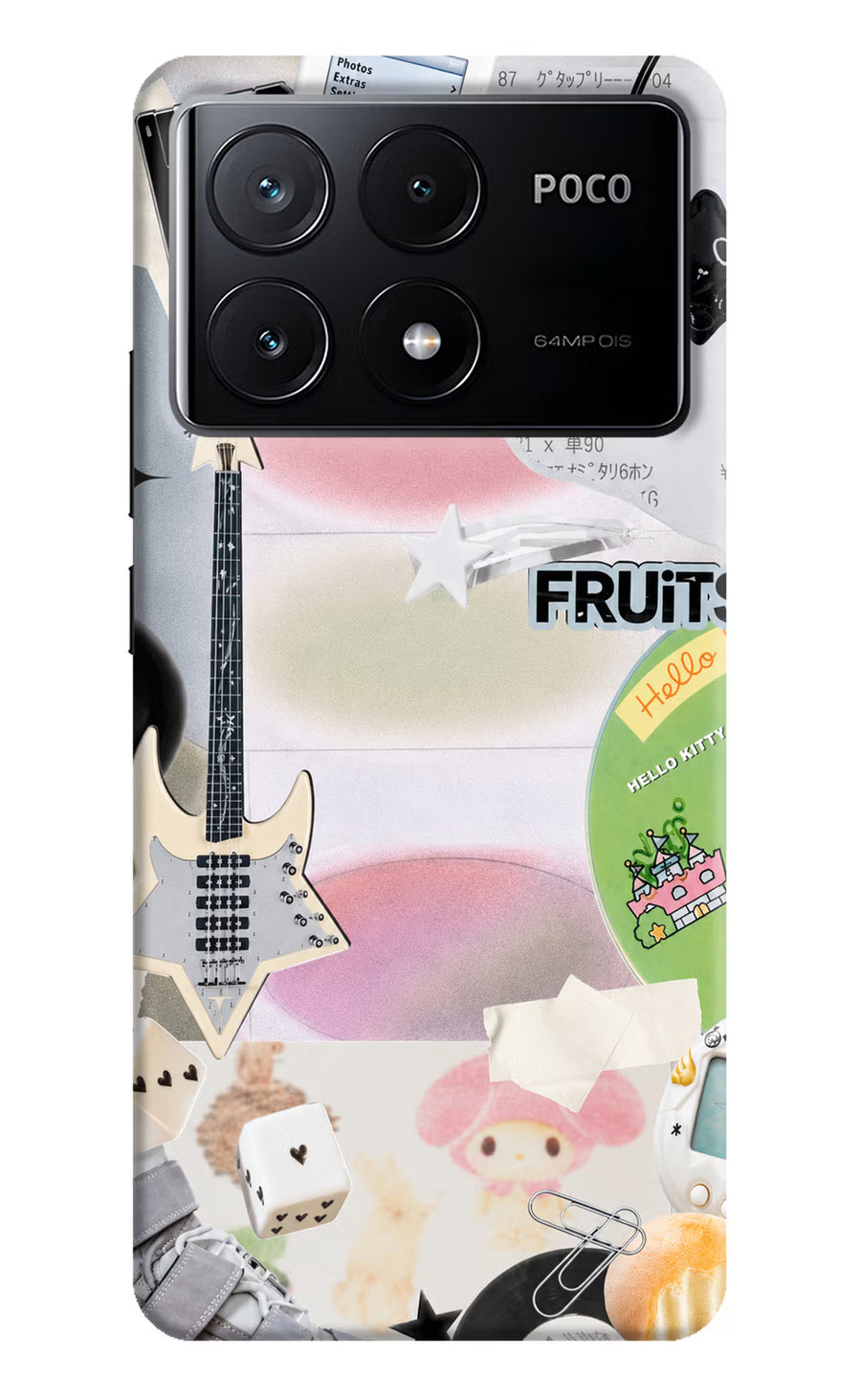 Softcore case Poco X6 Pro Back Cover, Hard case