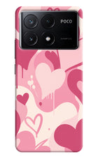 Hearty case Poco X6 Pro Hard Case Back Cover by Casekaro