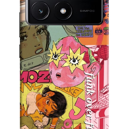 Funkover Poco X6 Pro Hard Case Back Cover by Casekaro
