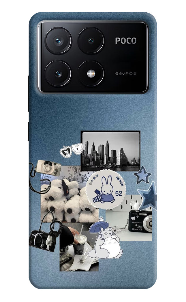 Miffy Poco X6 Pro Hard Case Back Cover by Casekaro