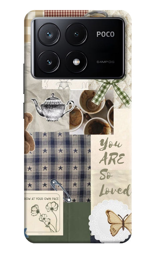 Cookie Poco X6 Pro Hard Case Back Cover by Casekaro