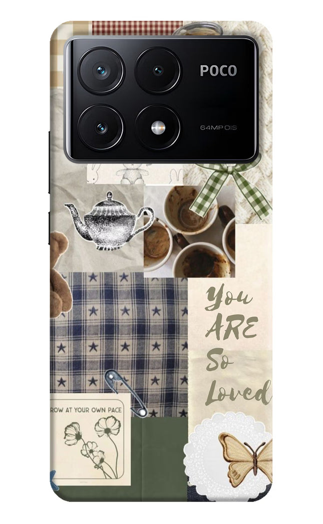 Cookie Poco X6 Pro Hard Case Back Cover by Casekaro