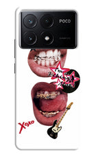 Rockstar Poco X6 Pro Hard Case Back Cover by Casekaro