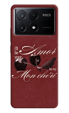 Velvet Cherry Poco X6 Pro Hard Case Back Cover by Casekaro
