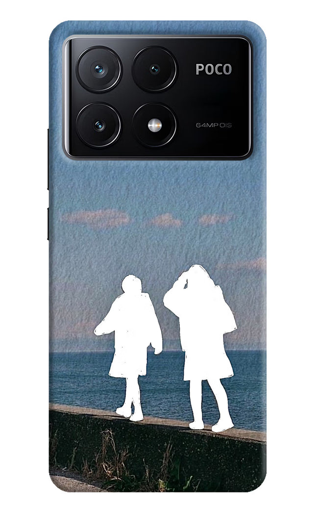 Coastal Dream Poco X6 Pro Hard Case Back Cover by Casekaro