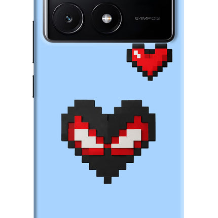 Peter Heart Poco X6 Pro Hard Case Back Cover by Casekaro
