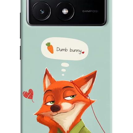 Nick Charm Poco X6 Pro Hard Case Back Cover by Casekaro