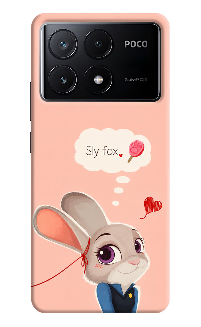 Judy Charm Poco X6 Pro Hard Case Back Cover by Casekaro