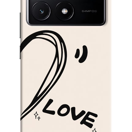 Soul Line Poco X6 Pro Hard Case Back Cover by Casekaro