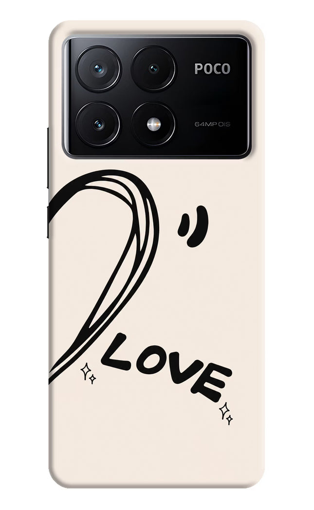 Soul Line Poco X6 Pro Hard Case Back Cover by Casekaro
