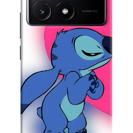 Stitch Hug Poco X6 Pro Hard Case Back Cover by Casekaro