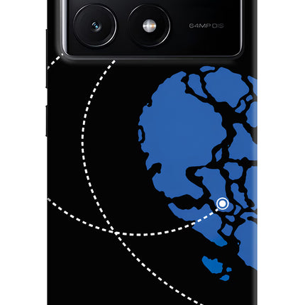 Love Orbit Poco X6 Pro Hard Case Back Cover by Casekaro