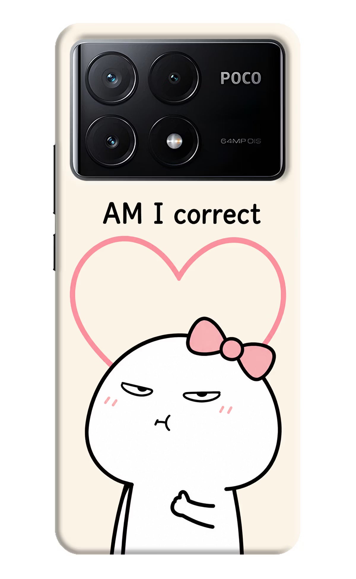 Always Right Poco X6 Pro Back Cover