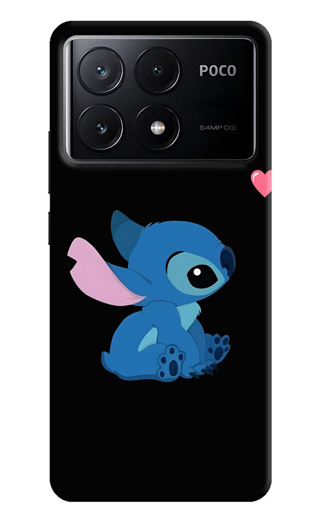 Stitch Crush Poco X6 Pro Hard Case Back Cover by Casekaro