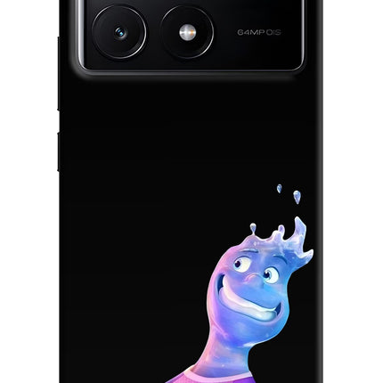 Wade Wave Poco X6 Pro Hard Case Back Cover by Casekaro