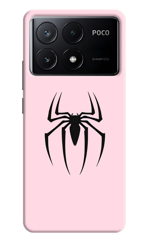 Peter Symbol Poco X6 Pro Back Cover