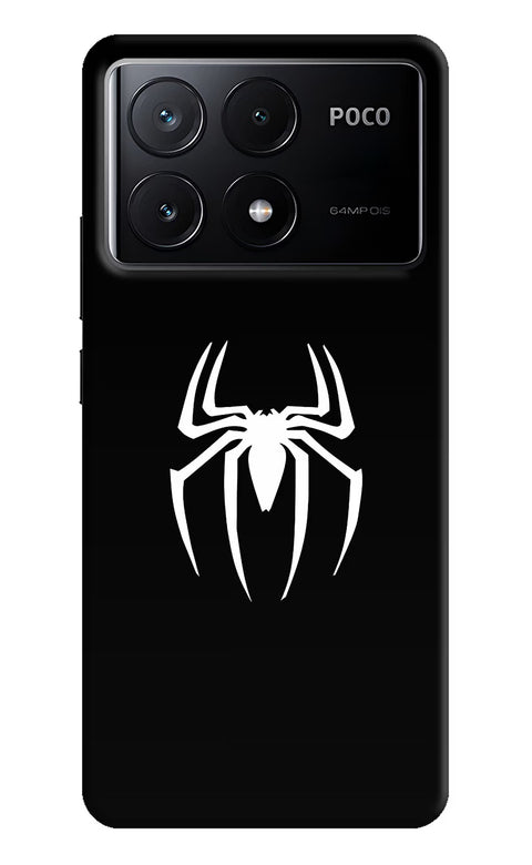 Miles Symbol Poco X6 Pro Back Cover