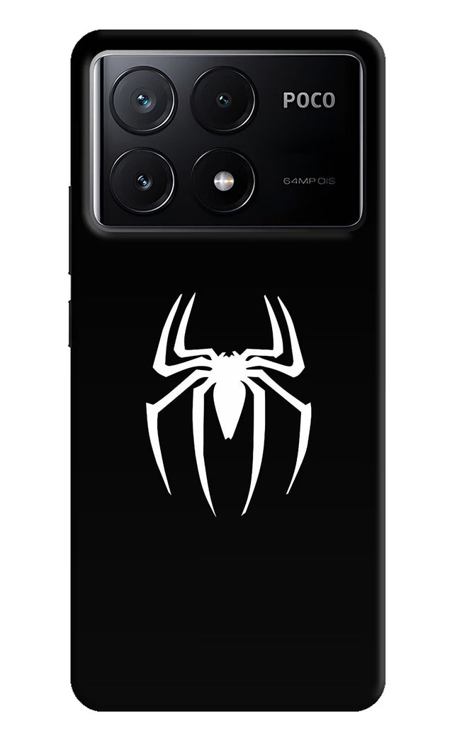 Miles Symbol Poco X6 Pro Hard Case Back Cover by Casekaro