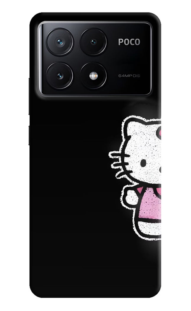 Kitty Charm Poco X6 Pro Hard Case Back Cover by Casekaro
