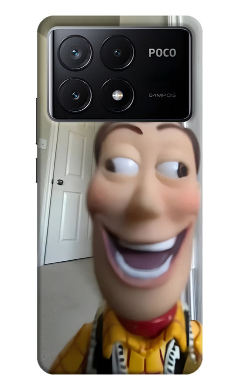 Side Eye Woody Poco X6 Pro Back Cover