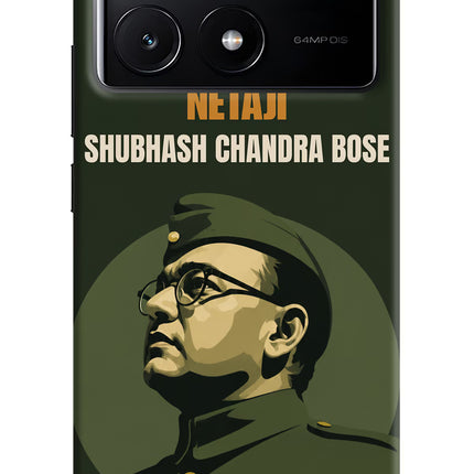 Netaji Legacy Poco X6 Pro Back Cover
