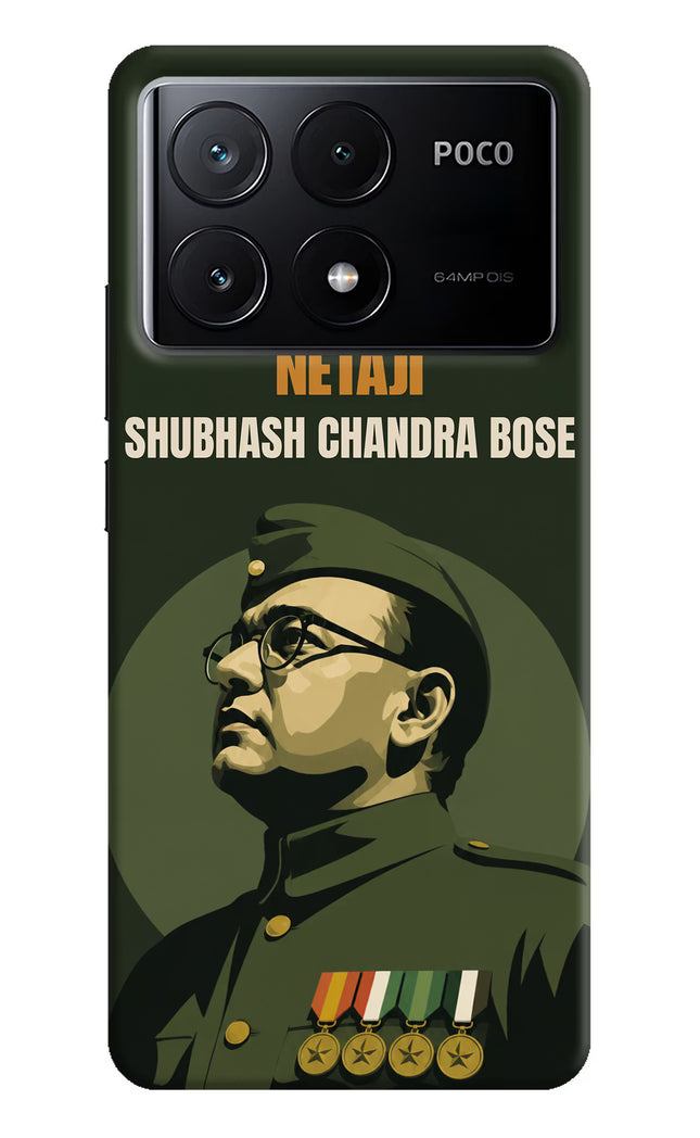 Netaji Legacy Poco X6 Pro Back Cover