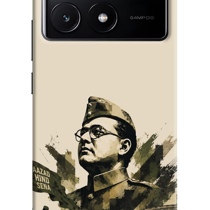 Netaji Rising Poco X6 Pro Back Cover