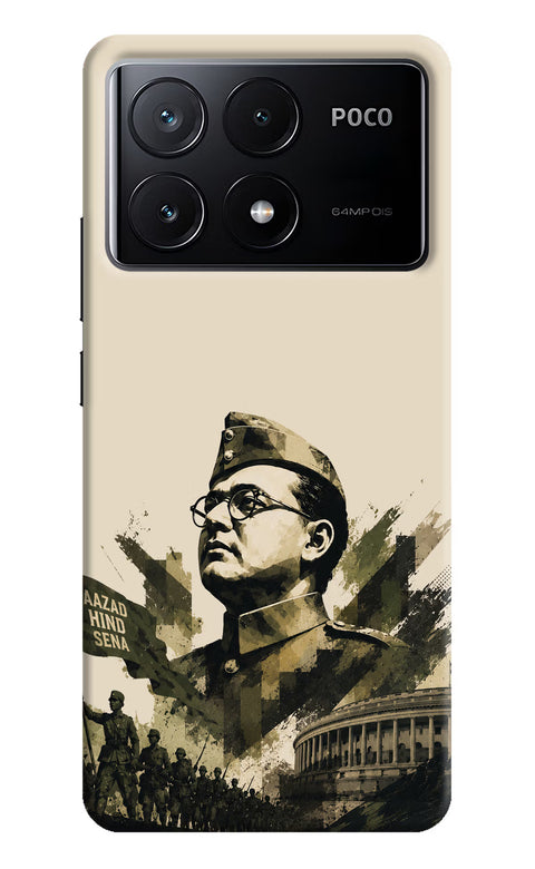 Netaji Rising Poco X6 Pro Back Cover