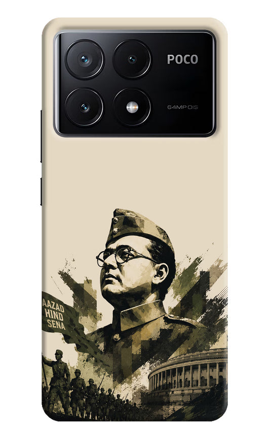 Netaji Rising Poco X6 Pro Back Cover