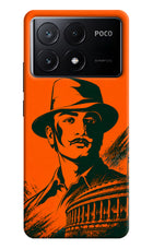 Bhagat Singh Legacy Poco X6 Pro Hard Case Back Cover by Casekaro