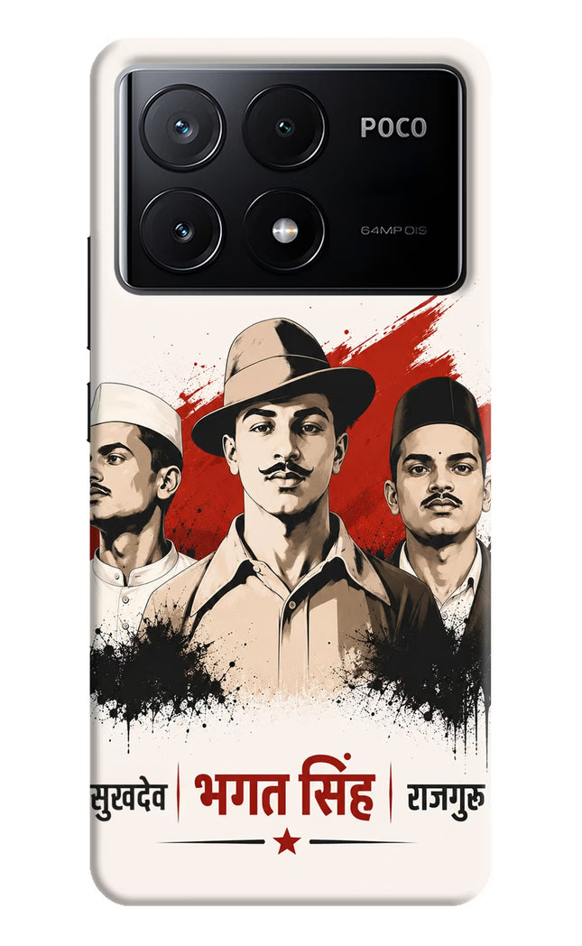 Sardar Patel Iron Will Poco X6 Pro Back Cover