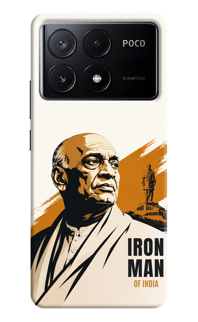 Chandrashekhar Azad Fearless Poco X6 Pro Back Cover