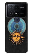 Divine Sun Poco X6 Pro Hard Case Back Cover by Casekaro