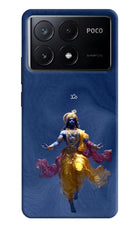 Cosmic Krishna Poco X6 Pro Hard Case Back Cover by Casekaro