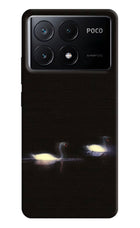 Silent Swans Poco X6 Pro Hard Case Back Cover by Casekaro