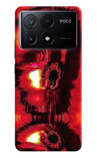 Fire Eye Poco X6 Pro Hard Case Back Cover by Casekaro