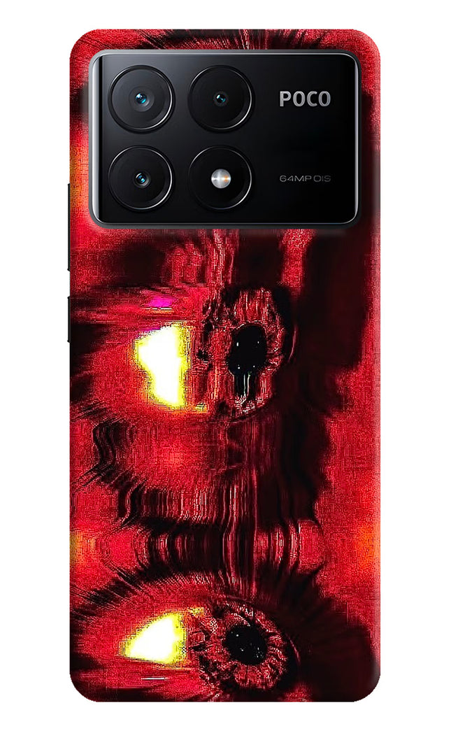 Fire Eye Poco X6 Pro Hard Case Back Cover by Casekaro