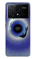 Dark Koi Poco X6 Pro Hard Case Back Cover by Casekaro