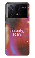 Pink Aura Poco X6 Pro Hard Case Back Cover by Casekaro