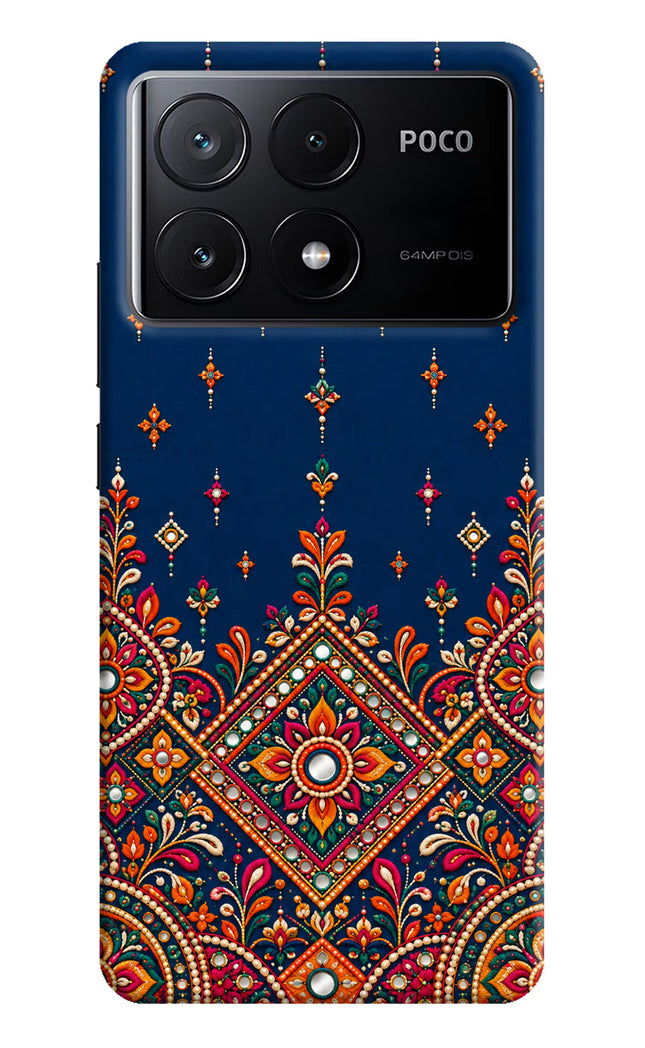 Neel Noor Poco X6 Pro Hard Case Back Cover by Casekaro