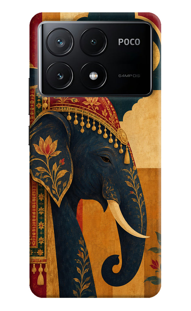 Royal Elephant Poco X6 Pro Back Cover