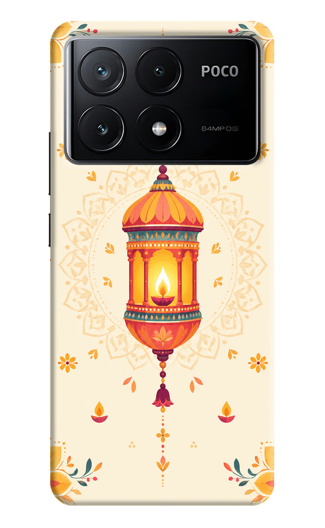 Golden Lantern Poco X6 Pro Back Cover