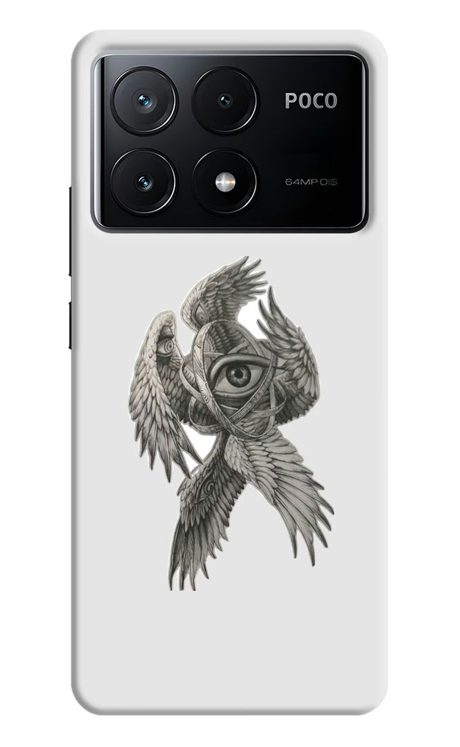 Accurate Angel Poco X6 Pro Hard Case Back Cover by Casekaro